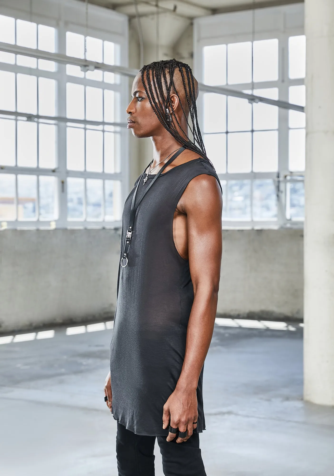 Bassline Sheer Tank Top