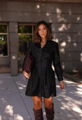Bristol Leather Jacket Dress