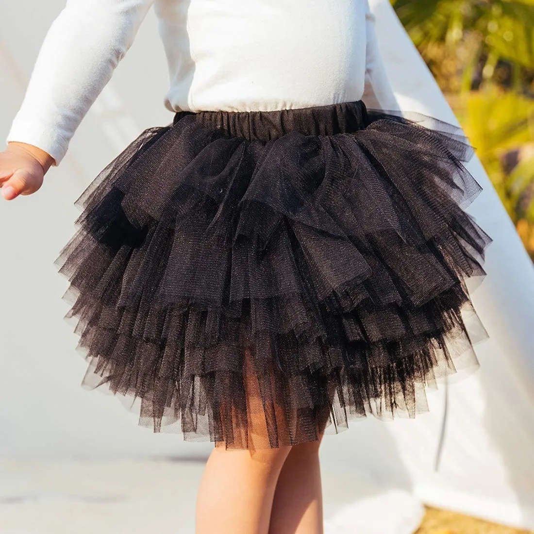 Colorful Childhood Baby Girls' Tutu Skirt Toddler 6 Layered Tulle Tutus 1-8T