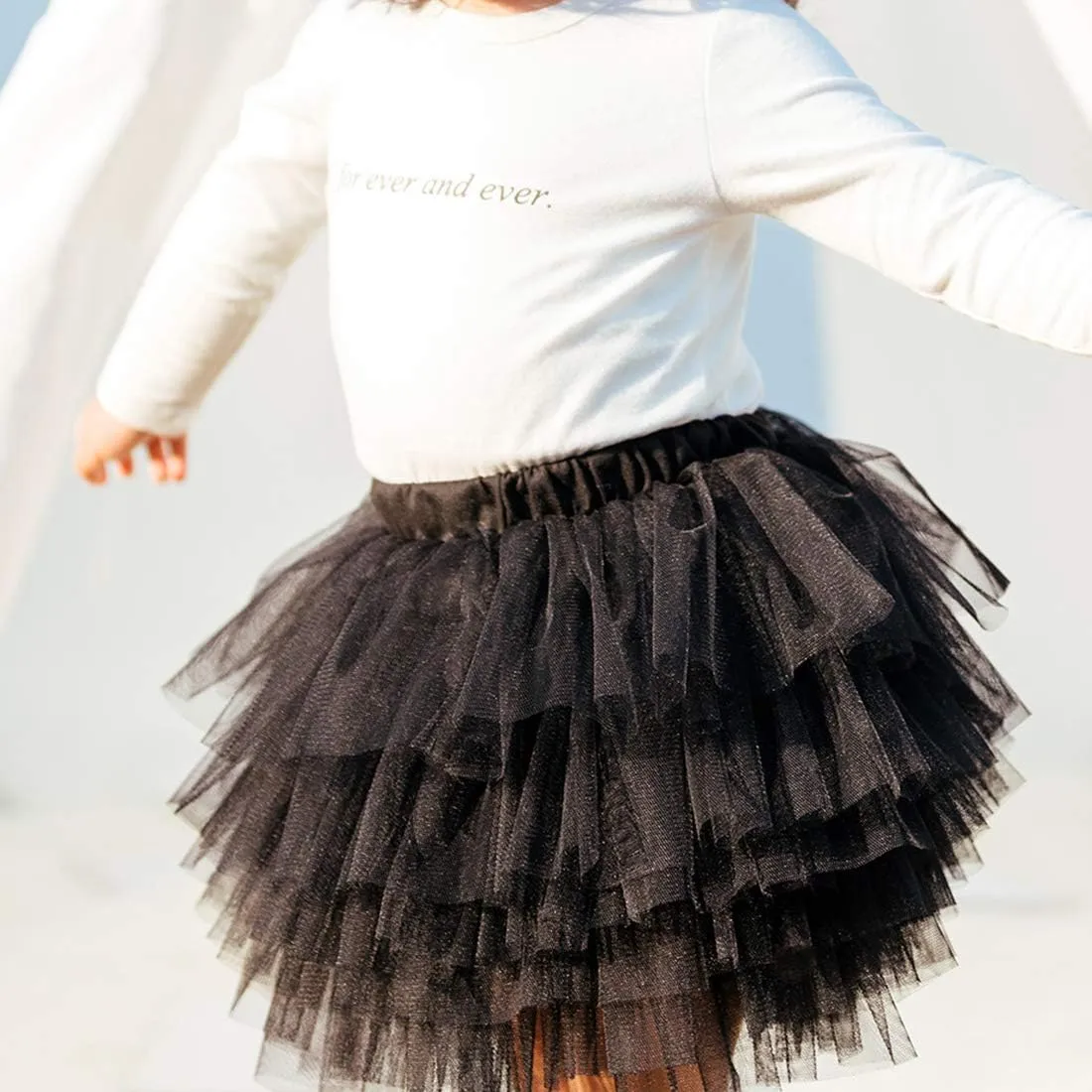 Colorful Childhood Baby Girls' Tutu Skirt Toddler 6 Layered Tulle Tutus 1-8T