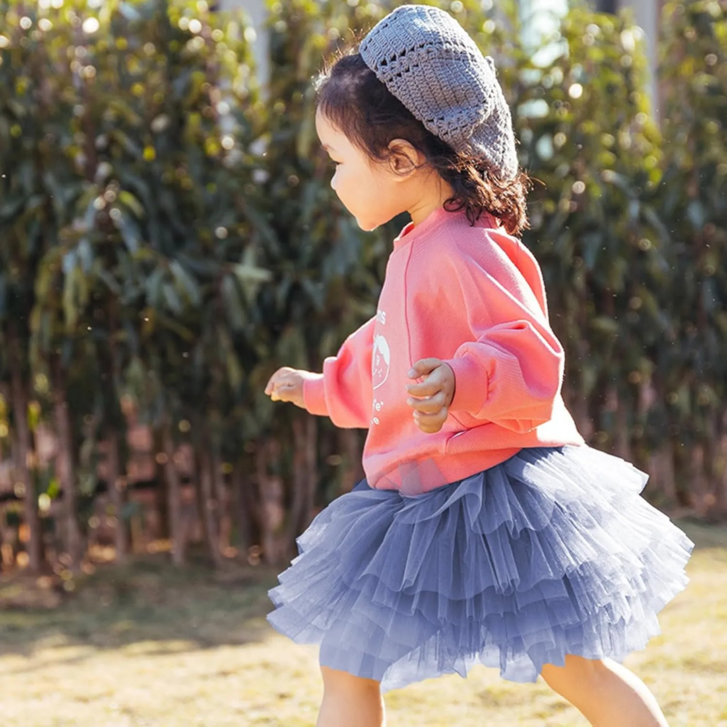 Colorful Childhood Baby Girls' Tutu Skirt Toddler 6 Layered Tulle Tutus 1-8T