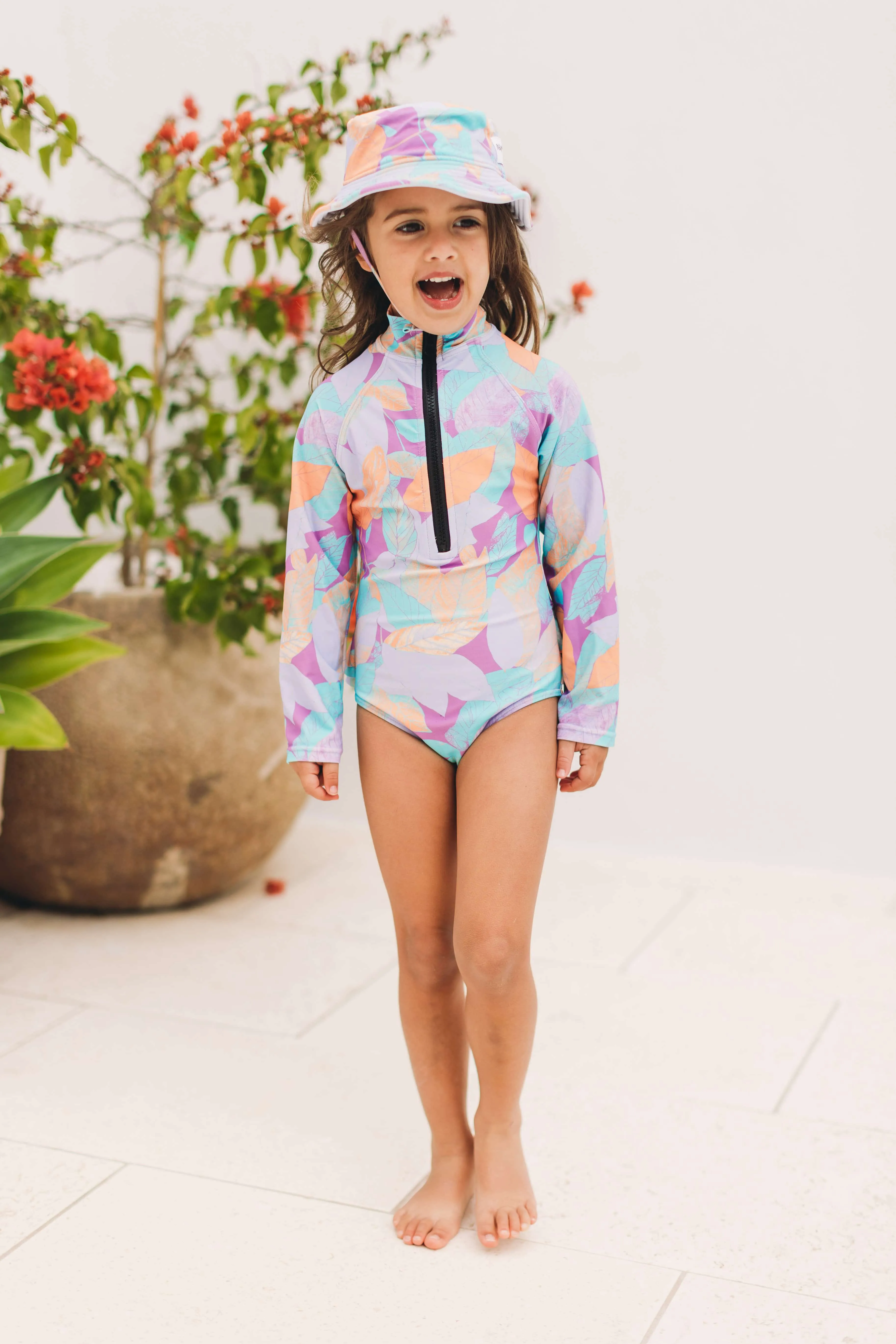 Daisy Swim Hat - Pretty Petal