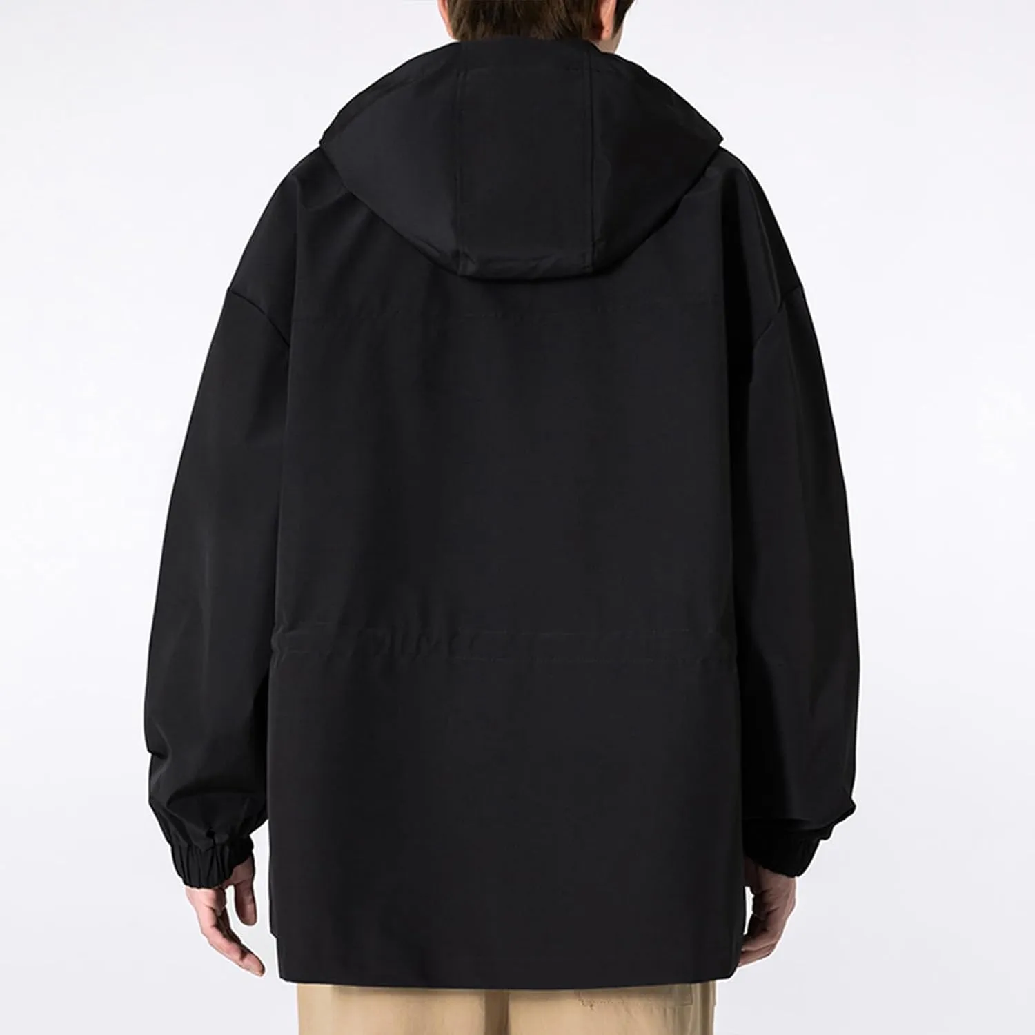 FoxQ Mens Jacket Casual Lightweight Hooded Windbreaker softshell Easy-Care Zip-Up Versatile Outdoor Comfort Activities Coat