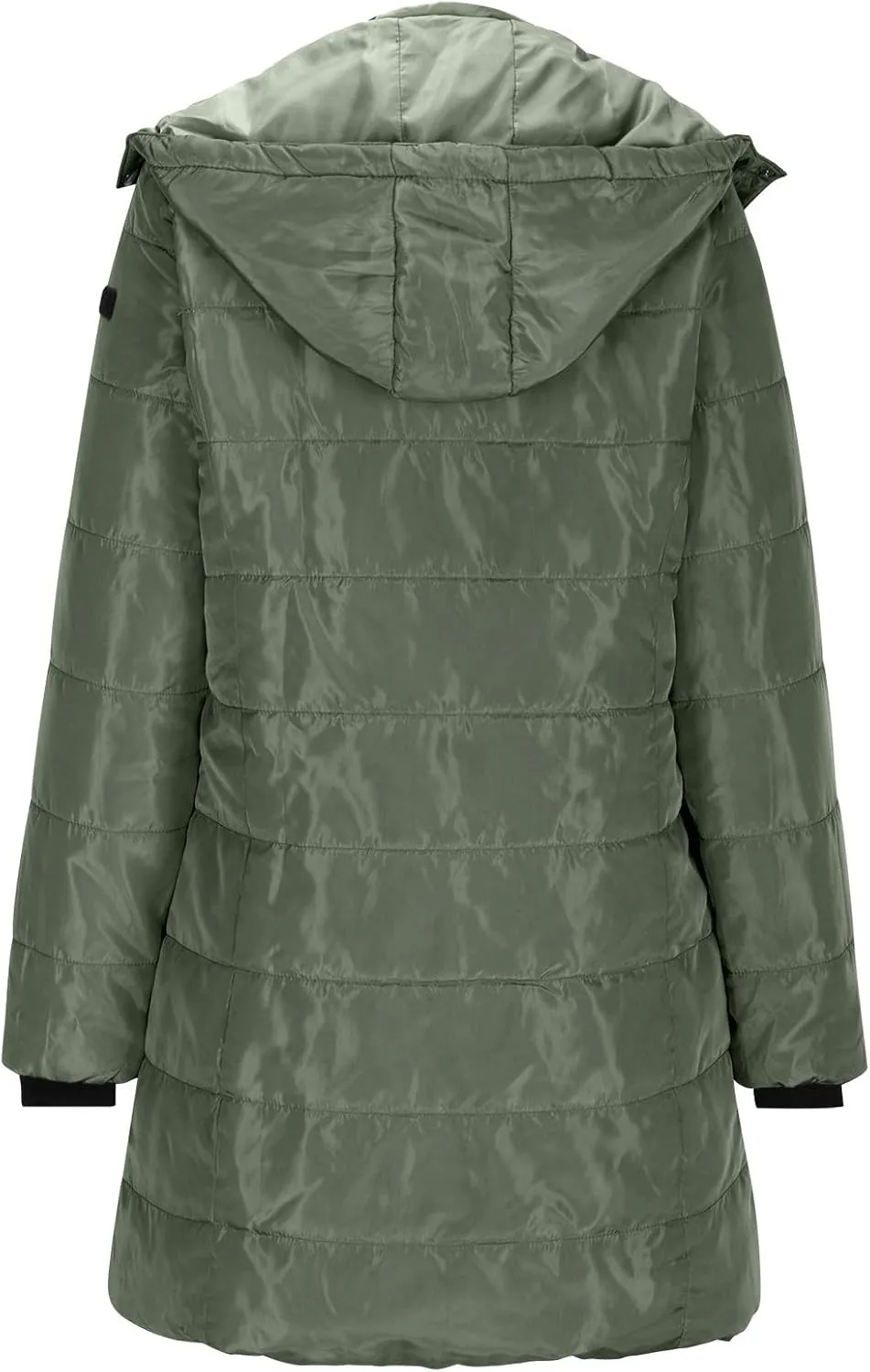 Jackets for Women Zip Up Quilted Puffer Jacket Fleece Lined Parka Oversized Causal Versatile Womens Fashion Hoodie