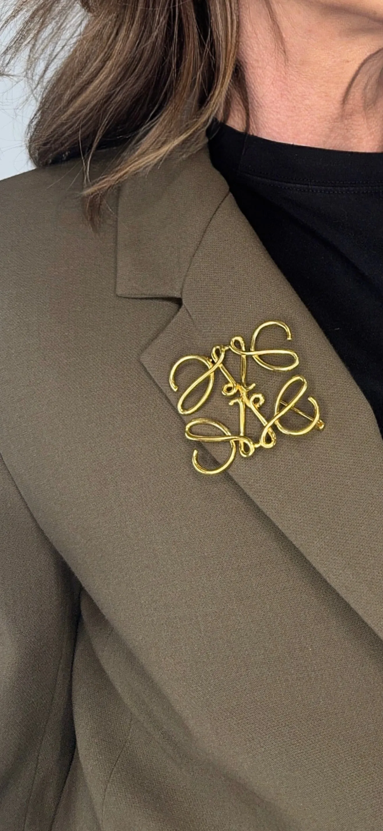Loewe Gold Brooch