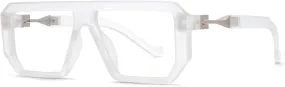 Luxury Men's Women's Rectangular Frame Personality Irregular