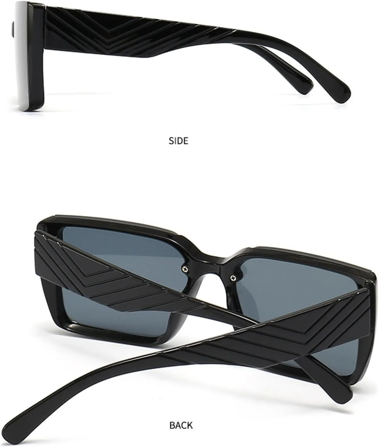 Luxury Punk Sunglasses for Women Men Uv400 Fashion