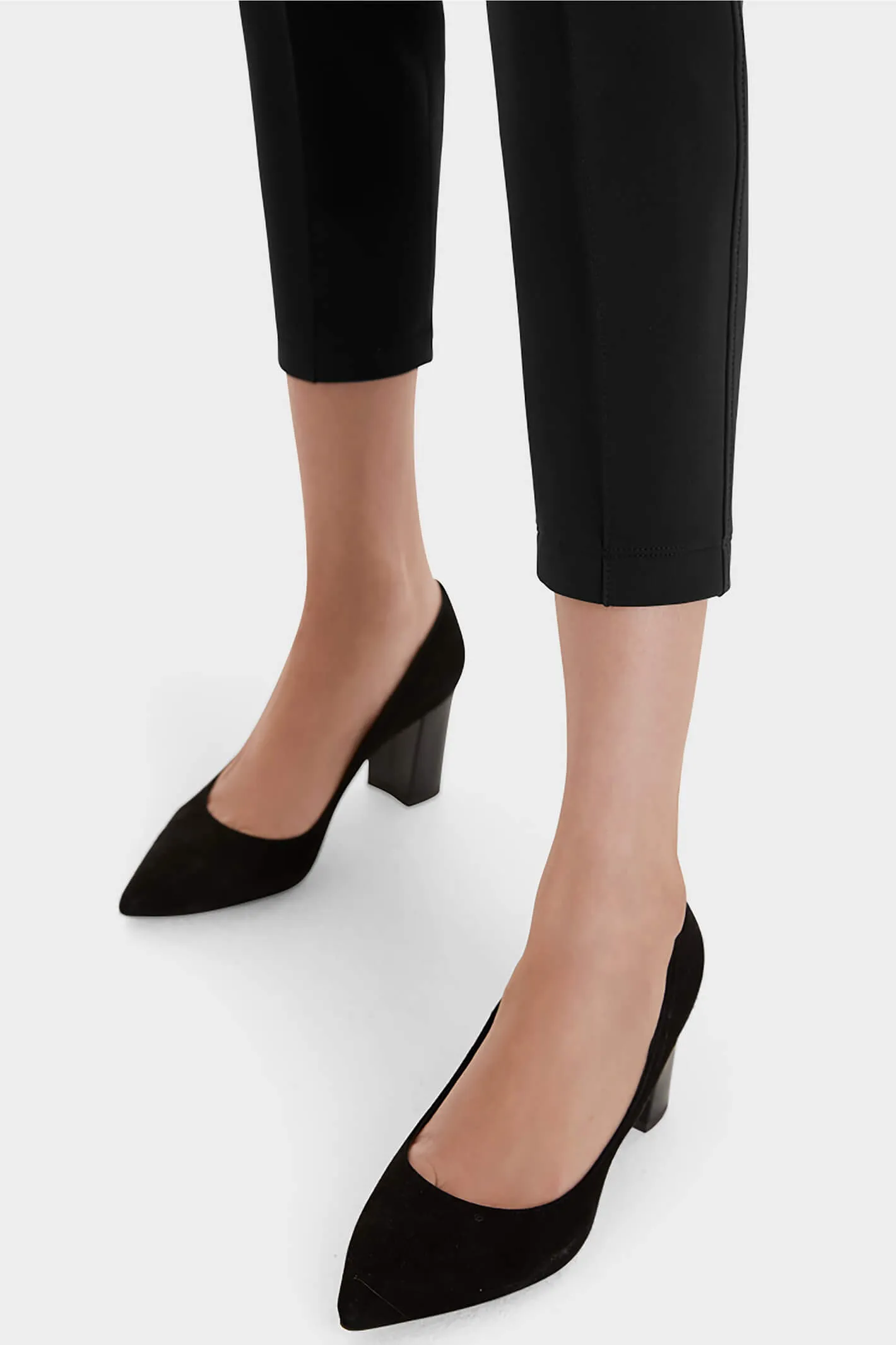 Marc Cain VP 81.01 J35 900 Sofia Black Slim Fit Trousers