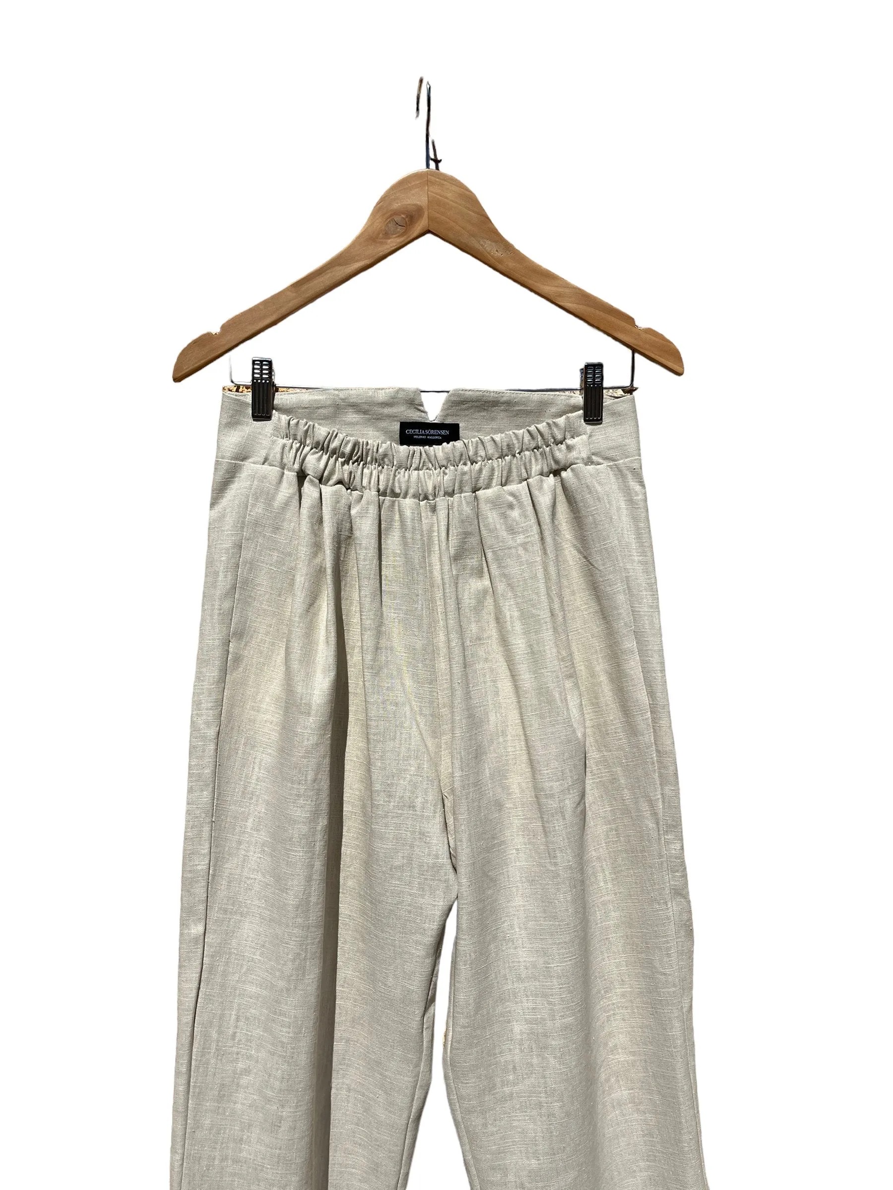 Robinia Trousers Canvas Linen