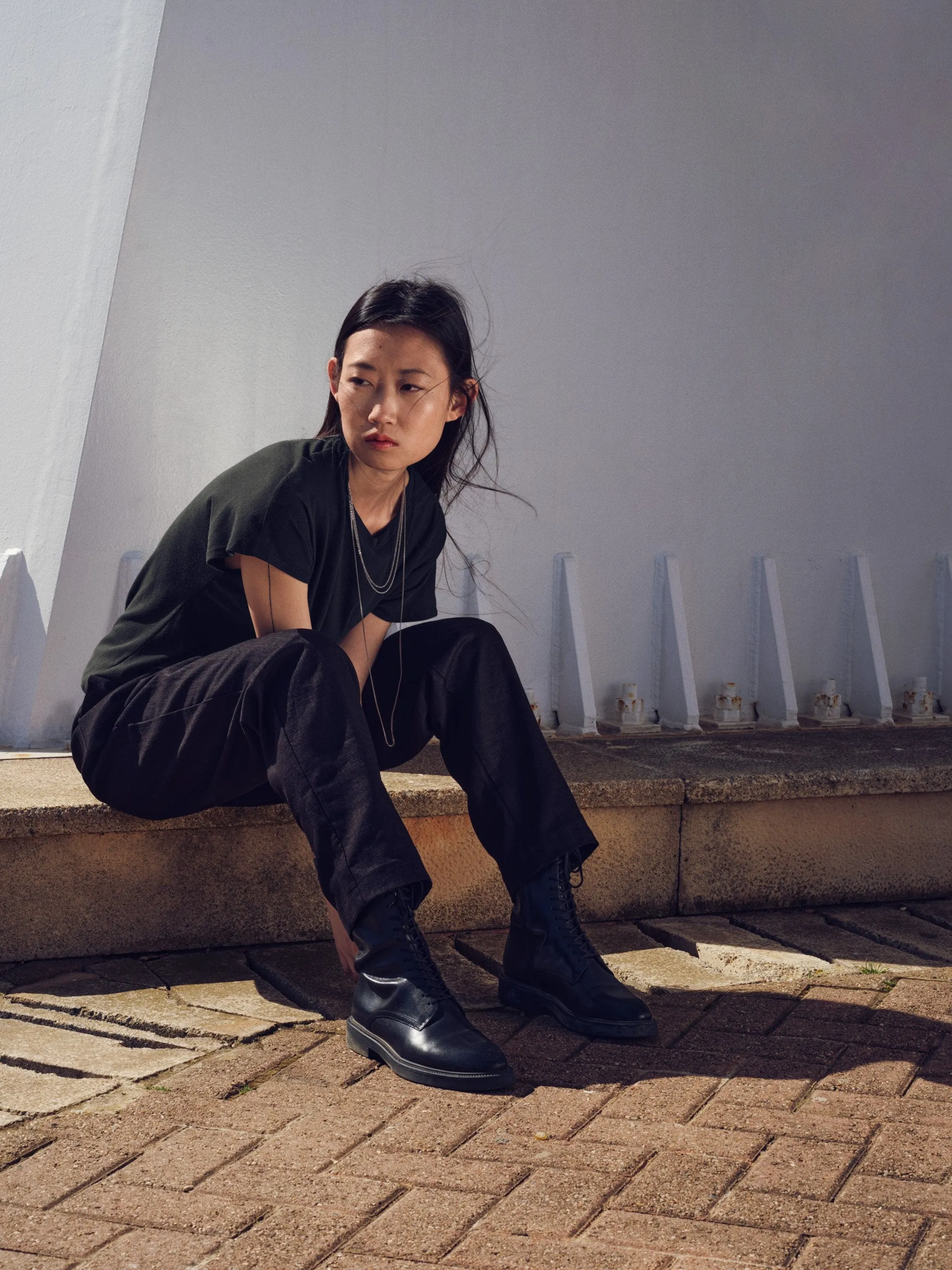 Robinia Trousers Canvas Linen
